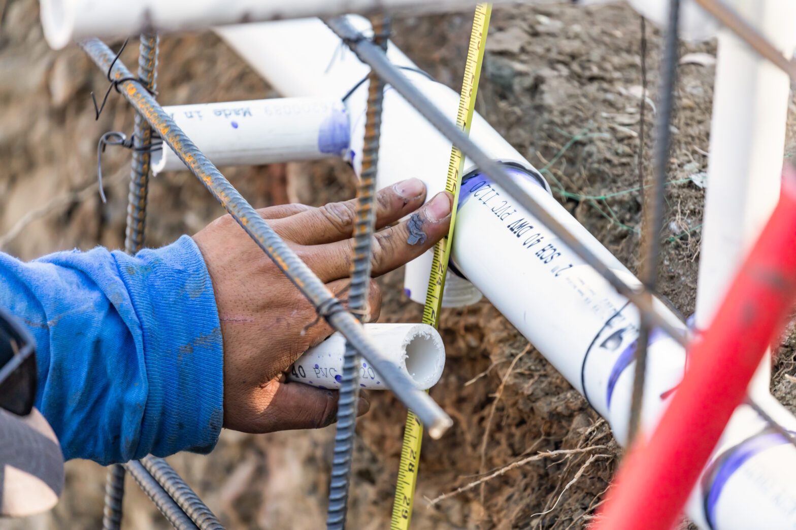 water line installation